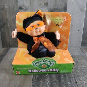 Cabbage Patch Kids Halloween Kitty Teena Kitty Y2k Vintage NIB Toy Doll